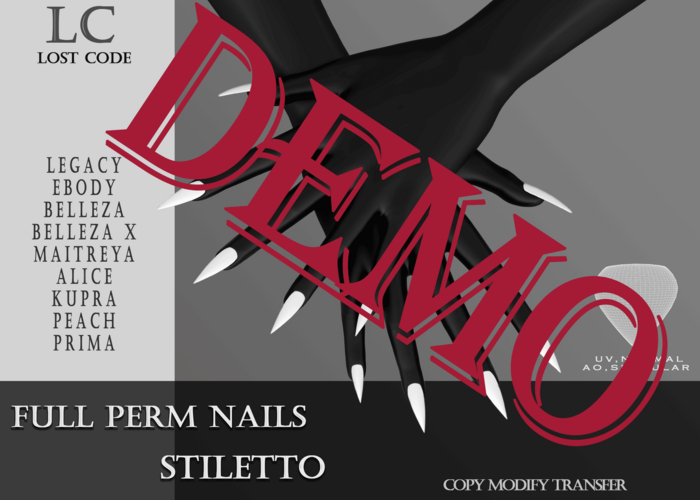 LC  STILETTO DEMO