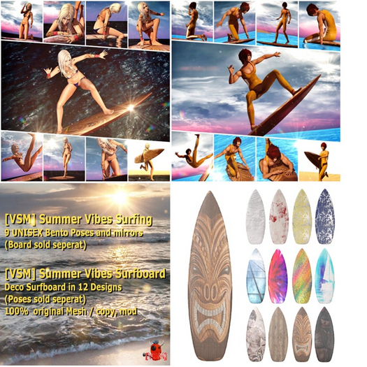 [VSM] devil inside... Summer Vibes Surfboard FAT - (wear/rezz)