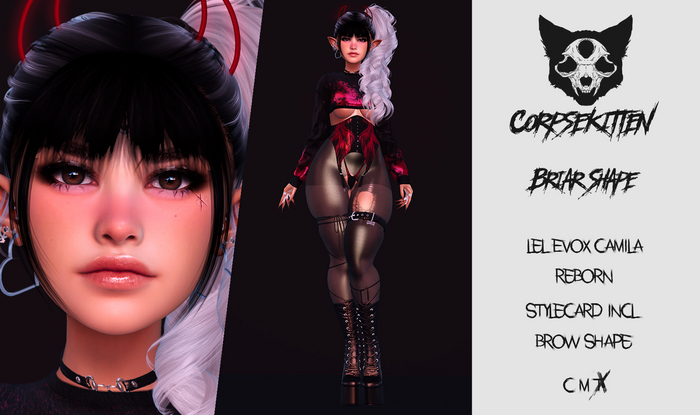 Corpsekitten - Briar Shape (Camila, Reborn)