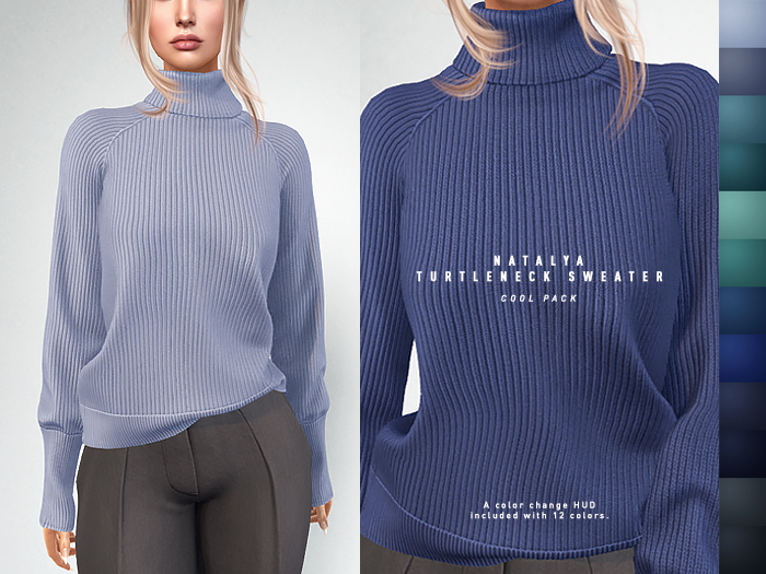 ISON - natalya turtleneck sweater - cool