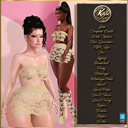 [K-Style] STAR COMPLETE OUTFIT - PBR  LACE #7