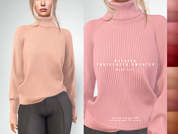 ISON - natalya turtleneck sweater - warm