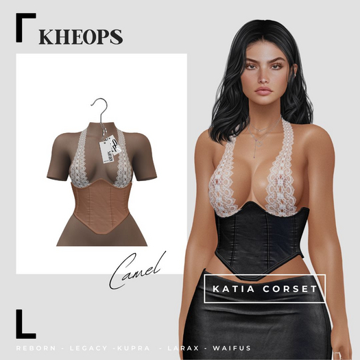 Kheops  /\ - KATIA  - CORSET - Camel