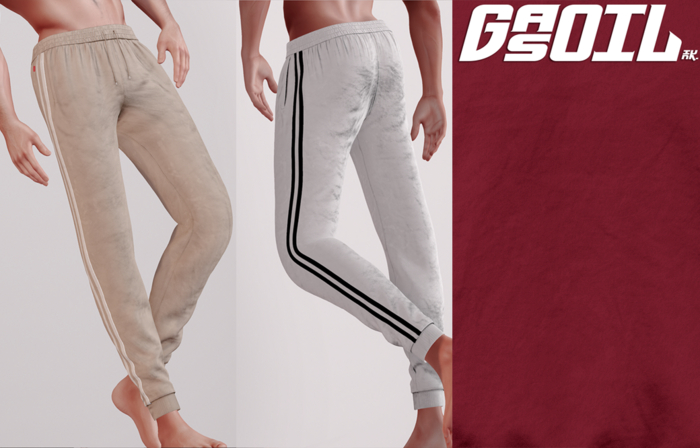[GL - inc.] - Rory Pants Dark Red