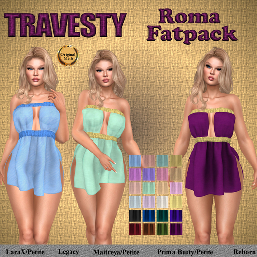 Travesty Roma Fatpack