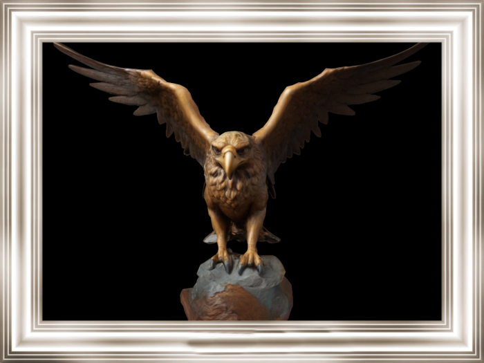 HB: Hawk Statue FULL PERM