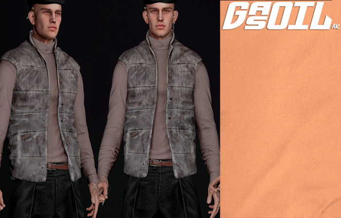 [GL - inc.] - Tilky Turtleneck Orange