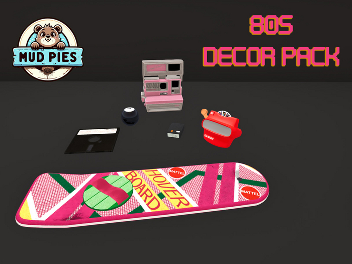.:MudPie: 80s decor pack 