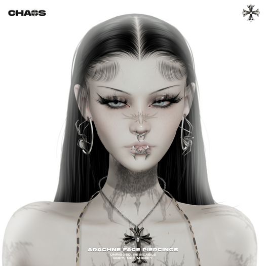 CHAOS. arachne piercings set