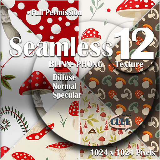 !CLUE- Full Perm BLINN- PHONG Textures #26