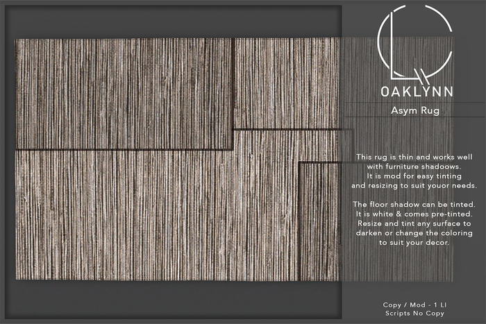 Oaklynn Asym Rug