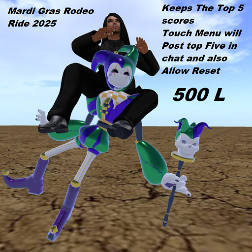 Mardi Gras Rodeo Ride 2025 BOXED