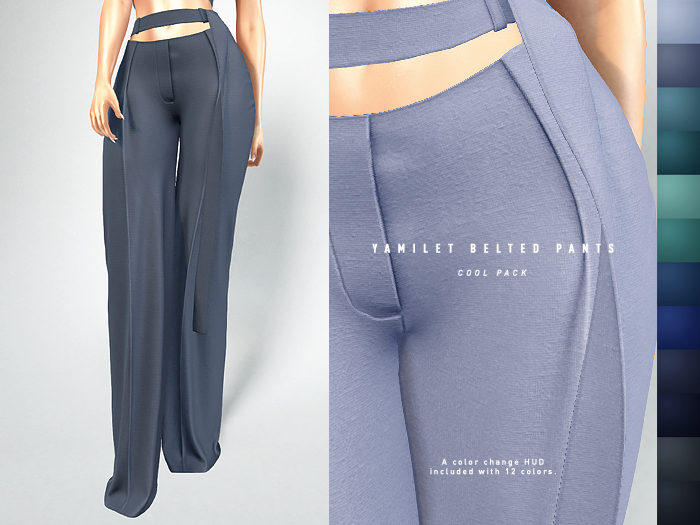 ISON - yamilet belted pants - cool