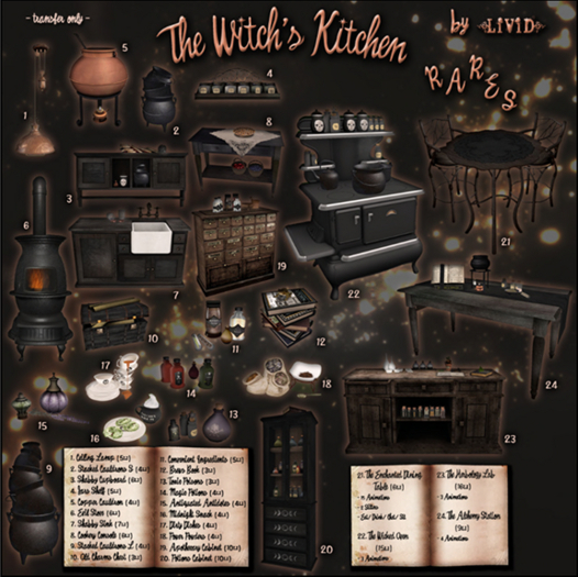 LiViD : The Witch's Kitchen_Potion Cabinet