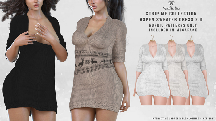 *Vanilla Bae* Aspen Dress 2.0: White 3 Pack (Add Me)