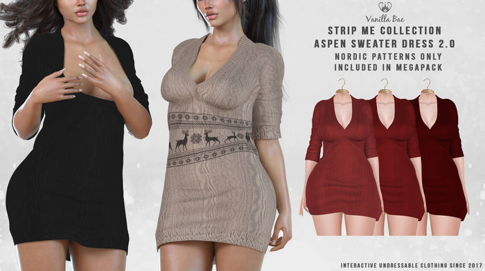 *Vanilla Bae* Aspen Dress 2.0: Red 3 Pack (Add Me)