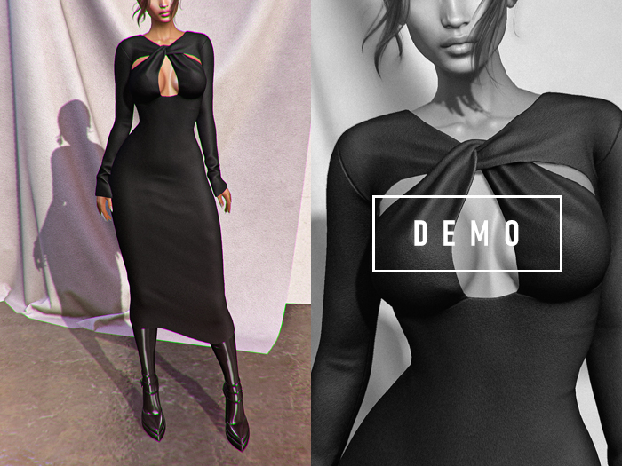 ISON - kennedi twist dress - demo