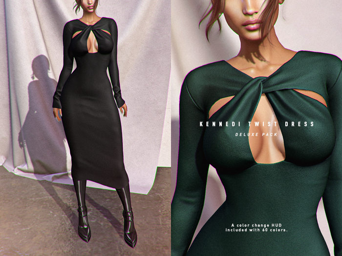 ISON - kennedi twist dress - deluxe