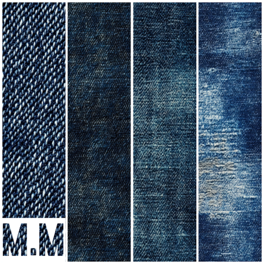 Second Life Marketplace - - M.M - 8 Denim Textures - Full Perm - Seamless