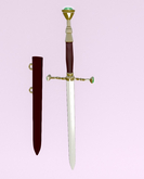 Dirk with sheath