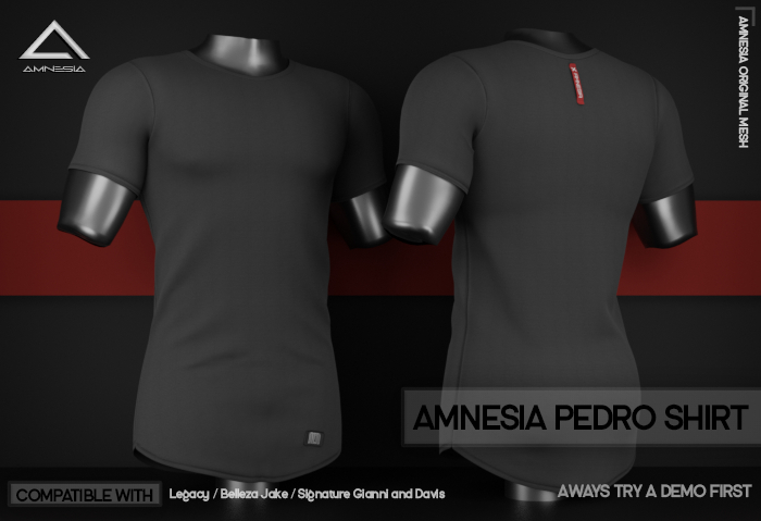 # AMNESIA - Pedro Long Shirt - Gray
