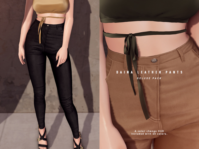 ISON - daina leather pants - deluxe