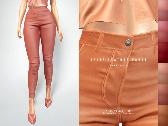 ISON - daina leather pants (warm)