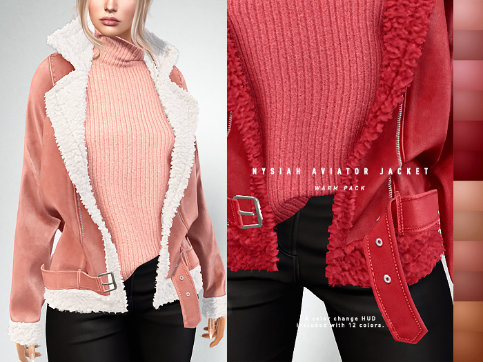 ISON - nysiah aviator jacket (warm)