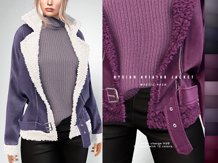 ISON - nysiah aviator jacket (mystic)