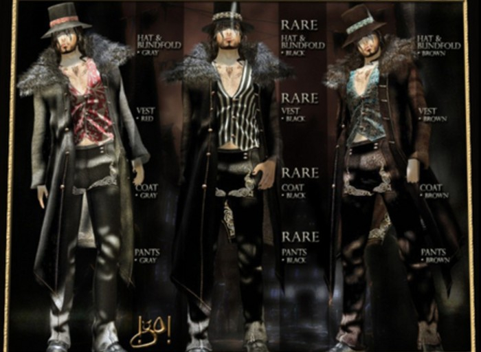 !gO! Thief Coat - Black RARE