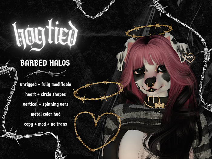 [HOGTIED] - Barbed Halos