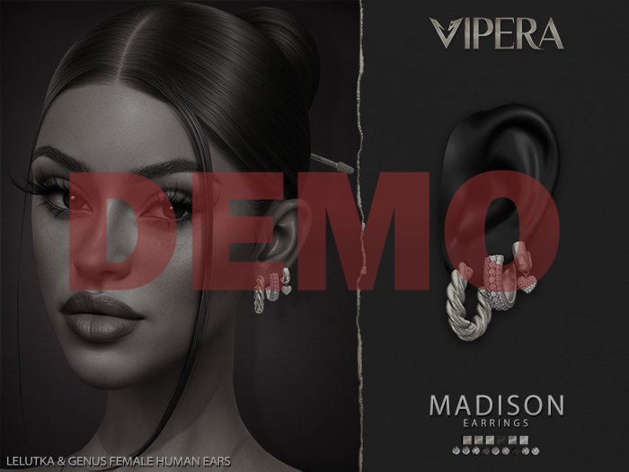 [VIPERA] DEMO Madison Earrings