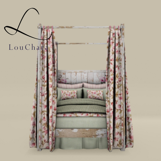 LouChara Magnolia Bed 