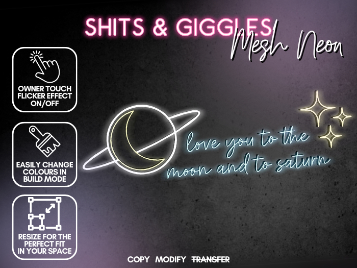 [S&G] NEON - Love you to the moon and to saturn