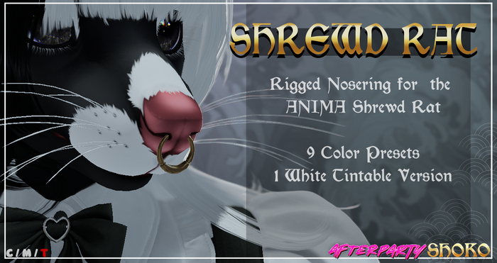 {Shoko} Septum Piercing // Shrewd Rat