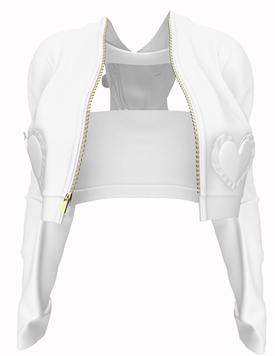 *CK* Squeeze me jacket WHITE