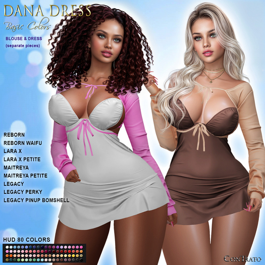 [ConTrato] Dana Dress - Basic Colors