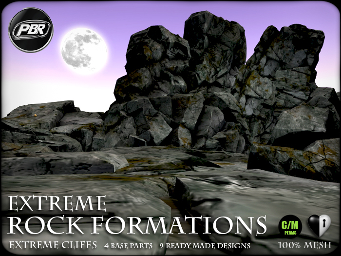 Heart - Rock Formations - Cliffs & Outcrops - PBR