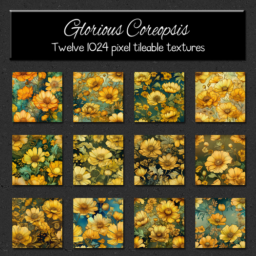 *Wallflowers* Glorious Coreopsis