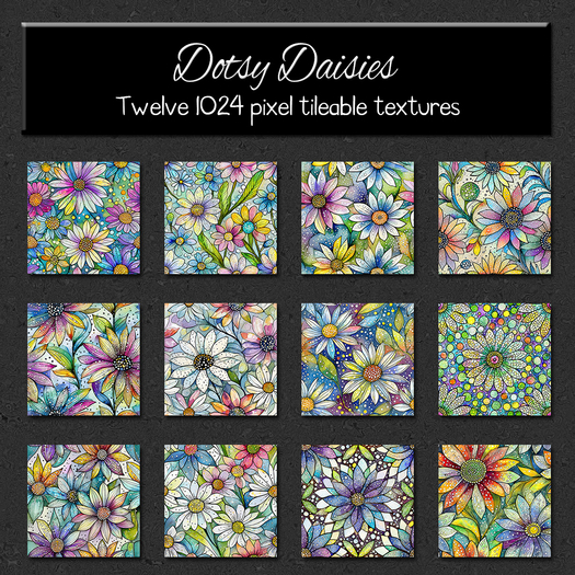 *Wallflowers* Dotsy Daisies