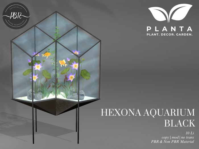 Planta - Hexona Aquarium Black