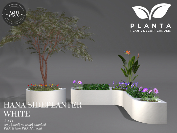 Planta - Hana Side Planter White