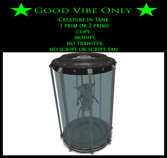 Box GVO Creature in Tank