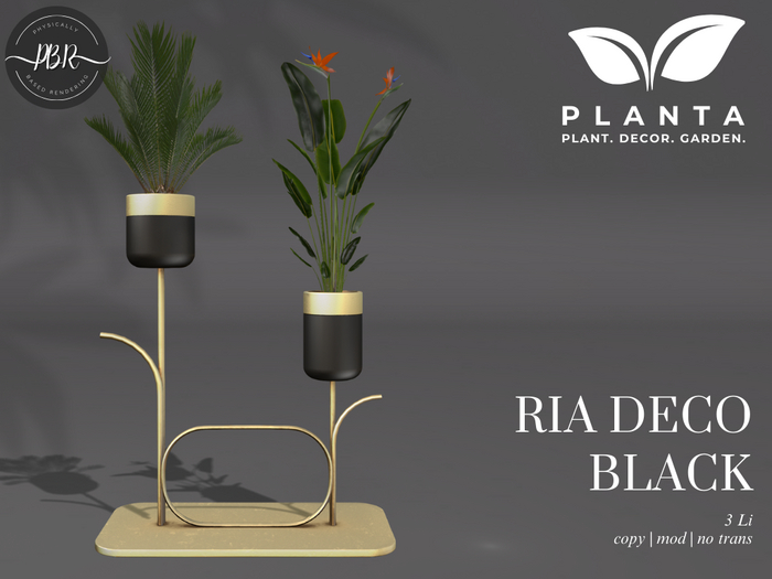 Planta - Ria Deco Black