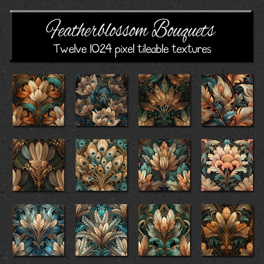 *Wallflowers* Featherblossom Bouquets