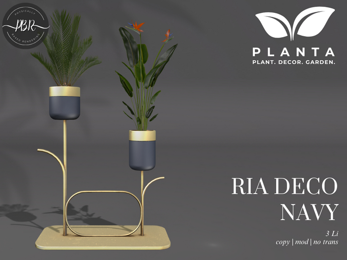 Planta - Ria Deco Navy