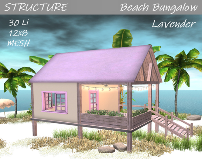 HOME - Beach bungalow LAVENDER