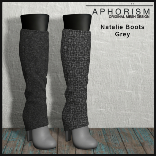 !APHORISM! - Natalie Boots Grey