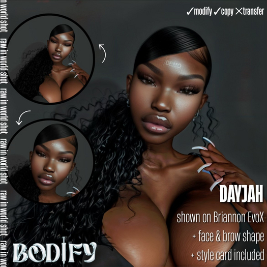 [BDFY] Dayjah Shape + Style Card