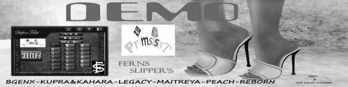 PrimsiSSt{DEMO} Fern Slippers FAT PACK WITH HUD